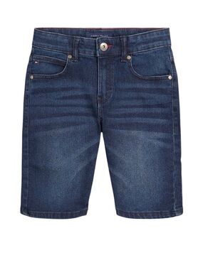 Tommy Hilfiger Denim Shorts Boys Size 14 Blue Denim Adjustable Waist